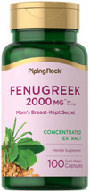Fenugreek Extract 100 Capsules 2000 Mg - £11.18 GBP