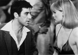 Scarface 1983 Al Pacino confronts Michelle Pfeiffer  11x17 Poster - $19.99