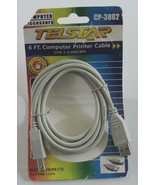 Telstar 6ft Computer Printer USB 2.0 Cable A to B Male - $9.98 CAD