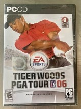 New sealed! Tiger Woods PGA Tour 06 2006 EA SPORTS PC CD-ROM Win 2000-XP - $12.99