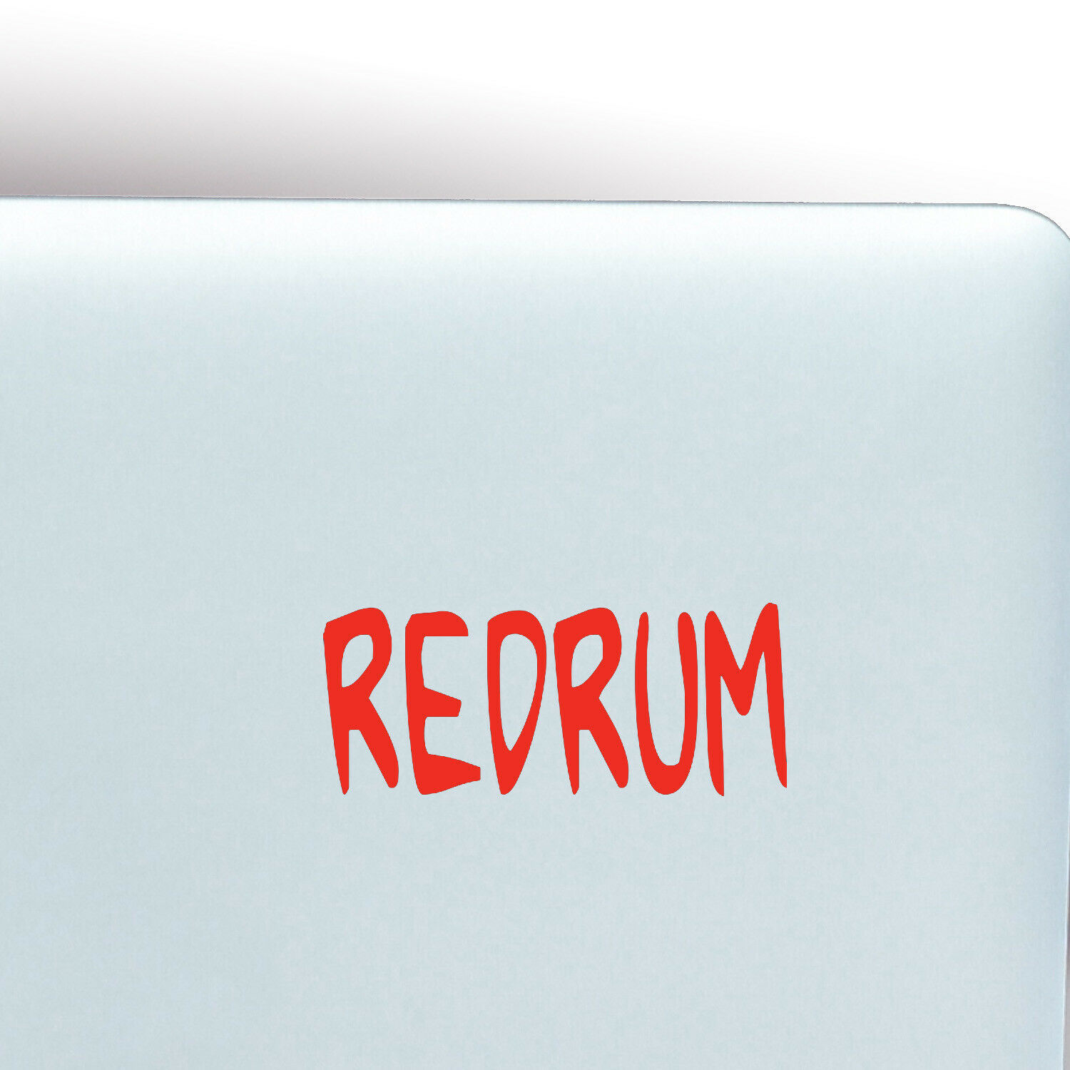 REDRUM Vinyl Decal Sticker | 6 inch x 2.5 inch