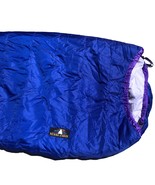 Sierra Design Sleeping Blue Purple Mummy Sleeping Bag 80&quot; x 24&quot; (widest) - £65.89 GBP