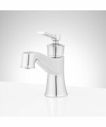 SIGNATURE HARDWARE PENDELTON 1.2 GPM SINGLE HOLE FAUCET SHWSCPT100PN BRA... - €154,78 EUR