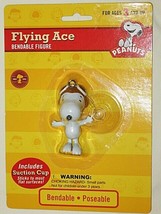 Peanuts Snoopy Joe Cool Bendable Figure w/Suction Cup - £7.71 GBP