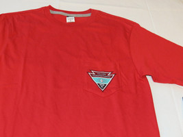 Volcom Stone logo Men&#39;s T shirt Appointed S/S TEE XL surf skate CDY Red A3511603 - £16.18 GBP