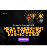Powerful Revenge Spell | Mega Punishment with 7 Trials of Karmic Curse - $3,668.82 MXN+