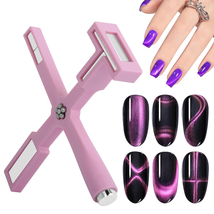 Nail Magnet Set, Upgraded 5 in 1 Multi-Function Nail Magnet Pens with Silicone P - £16.95 GBP