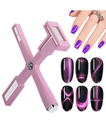 Nail Magnet Set, Upgraded 5 in 1 Multi-Function Nail Magnet Pens with Si... - £16.44 GBP