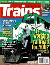 Trains: Magazine of Railroading October 2008 Ohio Central Steam Preserve - £6.20 GBP