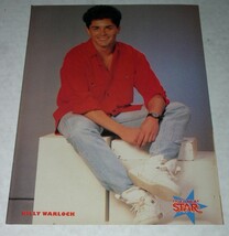 Billy Warlock Tiger Beat Star Magazine Color Photo Clipping Vintage Oct.... - $284.91 MXN