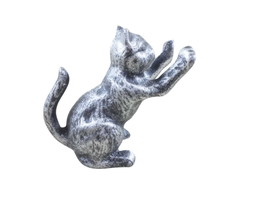 [Pack Of 2] Rustic Silver Cast Iron Cat Door Stopper 5&quot;&quot; - $72.90