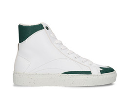 Sneakers alte unisex vegane bianche scarpe ginnastica in pelle di mela e... - £114.00 GBP