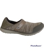 Women&#39;s Skechers Microburst Taupe Memory Foam Comfort Slip On Shoes Sz 8... - £17.11 GBP