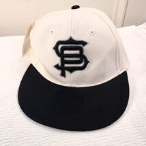 SOUTHPOLE Black White Hat Skater Ball cap SnapBack embroidered logo READ - $21.00