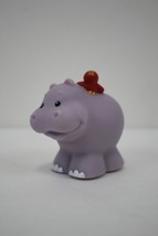 FISHER PRICE LITTLE PEOPLE Lavender Female Hippo - $2.96