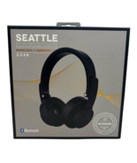 Urbanista Seattle Bluetooth Over Ear Headphones Foldable Tactile Black - $30.60