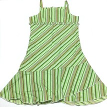 Trend Zone Girls Vintage 90s Summer Casual Dress Size 12/14 (L) Green St... - $21.60