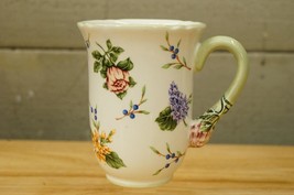 Princess House China Coffee Mug Vintage Gardens 12OZ Floral Botanical 4-3/4&quot; - £19.68 GBP