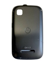 Genuine Motorola EX117 Battery Cover Door Dark Gray Cell Phone Back Panel - £3.65 GBP