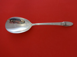 First Love by 1847 Rogers Plate Silverplate Berry Spoon 9&quot; - £45.77 GBP