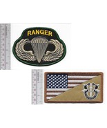 Ranger Army Green Beret Special Forces Group Crest &amp; Ranger Parachutist ... - $346.19 MXN
