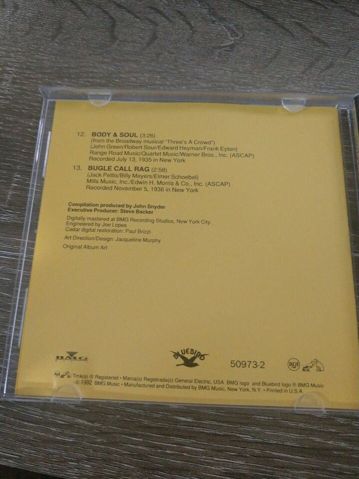 Pure Gold by Benny Goodman (CD, May-1992, Bluebird RCA (USA)) SHIPSN24 Item image 4