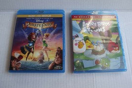 Disney Pirate Fairy Blu-ray, Angry Birds Toons Season 1 Volume 2 Blu-ray New - £10.27 GBP