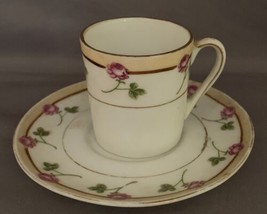 Vintage Demitasse Cup and Saucer Japan Hand Painted - £3.14 GBP