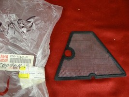 Yamaha Plate, Air Filter Element, NOS 1983-91 XC180 XC200 Riva, 25G-1447... - $42.41