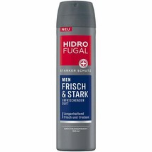 Hidrofugal Men antiperspirant spray: FRESH &amp; STRONG -150ml/5 oz -FREE SH... - $278.56 MXN