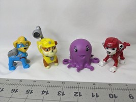 Paw Patrol Dog Octopus Figure Lot Marshall Rubble Tuck - £16.87 GBP