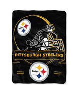 60x80 IN PITTSBURGH STEELERS NFL SOFT COZY SPORTS THROW BLANKET TWIN / F... - £41.63 GBP