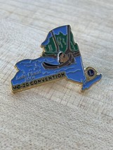 Lions Club Lake Placid 2004 MD 20 Convention Lapel Pin New York State 1.5&quot; - $19.41