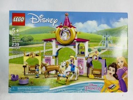 New! Lego Disney Princess: Belle &amp; Rapunzel&#39;s Royal Stables Set 43195 - £39.08 GBP