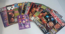 Lot of Magazines Star Trek Articles Covers TV Guide Time Omni Starlog Platinum - £14.16 GBP