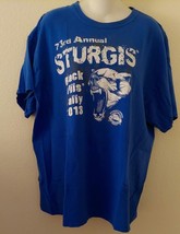 MENS Vtg 73rd Sturgis Black Hills Rally  2013 Official Seal No Size Tag  XL - £17.98 GBP