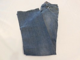 Hydraulic Jeans Women&#39;s pants Denim Size 7/8 Curvy Lola Blue Jeans GUC - £16.28 GBP