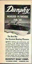 1948 Print Ad Dunphy Moulded Plywood Boats Oshkosh,WI - £6.62 GBP