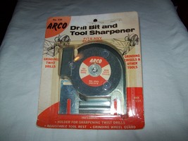 Vintage Arco Drill Bit and Tool Sharpener for electric drill grinding USA Made - £8.92 GBP