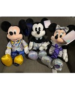 17&quot; MICKEY MOUSE Lot-3 DRESSED FOR THE 50TH ANNIVERSARY WALT DISNEY NEW ... - $1,505.15 MXN