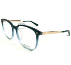 Etro Eyeglasses Frames ET2618 407 Clear Blue Fade Gold Oversized 53-16-140 - £58.20 GBP