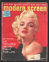 Modern Screen  6/1955-Marilyn Monroe cover &amp; story-Fess Parker as Davy Crocke... - £142.52 GBP