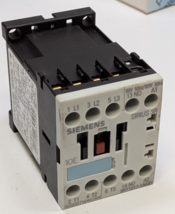Siemens Sirius 3RT1017-1AK61 3ZX1012-0RH11-1AA1 AC3 5.5kW 400V 1S 1NO Co... - $19.79