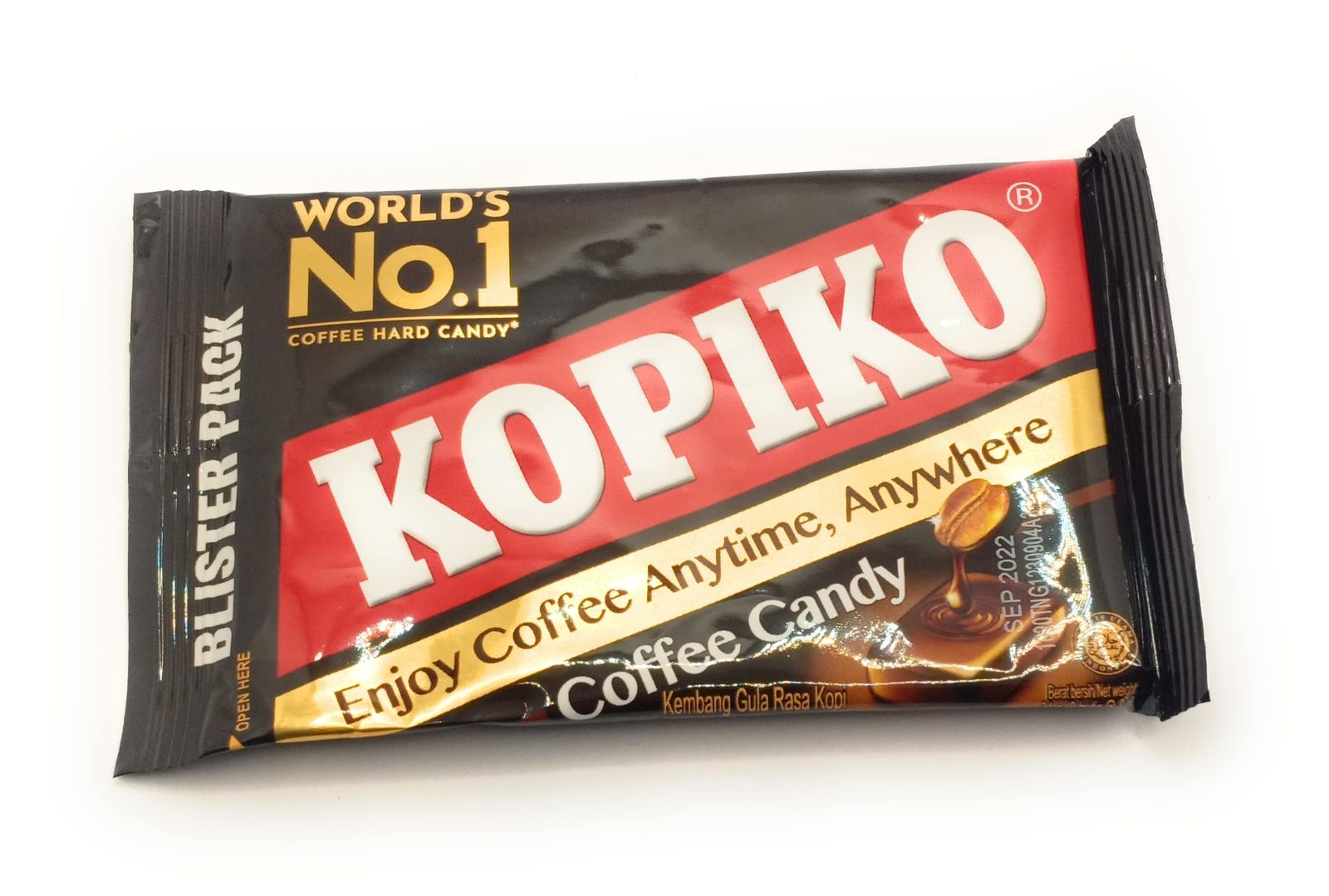 Primary image for Kopiko Coffee Candy Blister, 24 Gram (6 pcs)