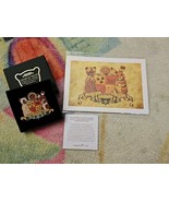 Charlie Bears Pin badge and print Coat of Arms Limited Edition Art New - $49.45