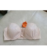 Vintage Maidenform 34C Pretty Shapely Lined Underwire Strapless Bra 4155... - $14.03