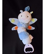 Carter&#39;s Just One Year Blue Dragonfly Butterfly Musical Light Up Crib Pu... - $17.35 CAD