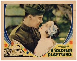 Michael Curtiz&#39;s A Soldier&#39;s Plaything (1930) Wwi Doughboy Ben Lyon, Lotti Loder - £119.90 GBP