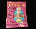 Creative Crafts Magazine April 1973 Elegant Pressed Flowers, Needlepoint - $10.00
