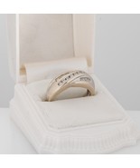 Whitehall Wh 14K Real Natural Diamond Wedding Anniversary Ring Band W Ba... - $754.14 CAD